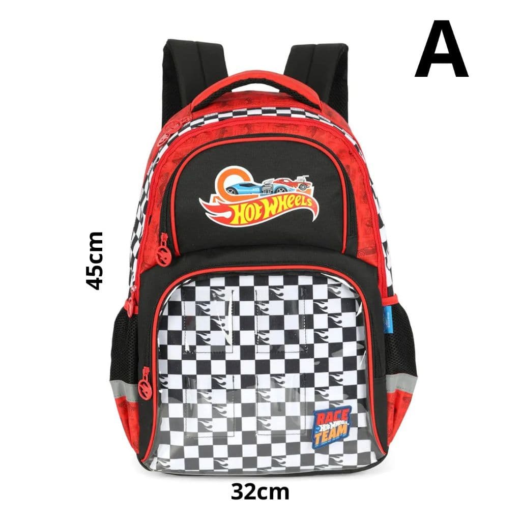 MOCHILA HOT WHEELS - ESCOLHA A ESTAMPA