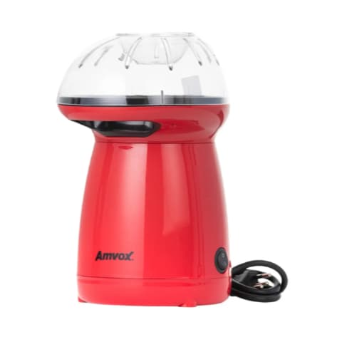Pipoqueira Elétrica Amvox Apc 027 1200w Bico Direcionador Cor Vermelho