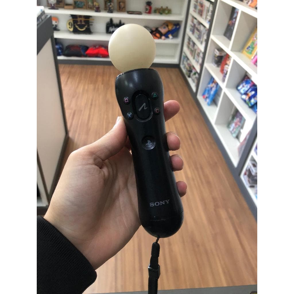 Controle Joystick Sem Fio Sony Playstation Move Preto