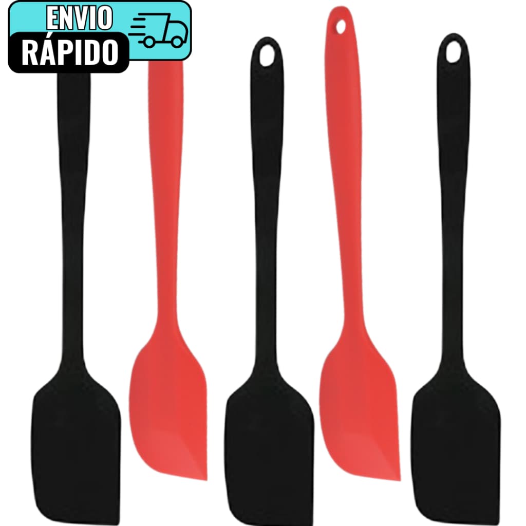 Espátula Pão Duro Premium Em Silicone Para Chocolate Sobremesa Restaurante Lanchonete Docerias