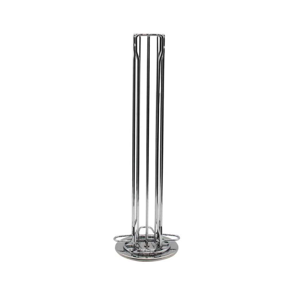 Suporte Giratório Cromado Porta 40 Cápsulas Café Nespresso