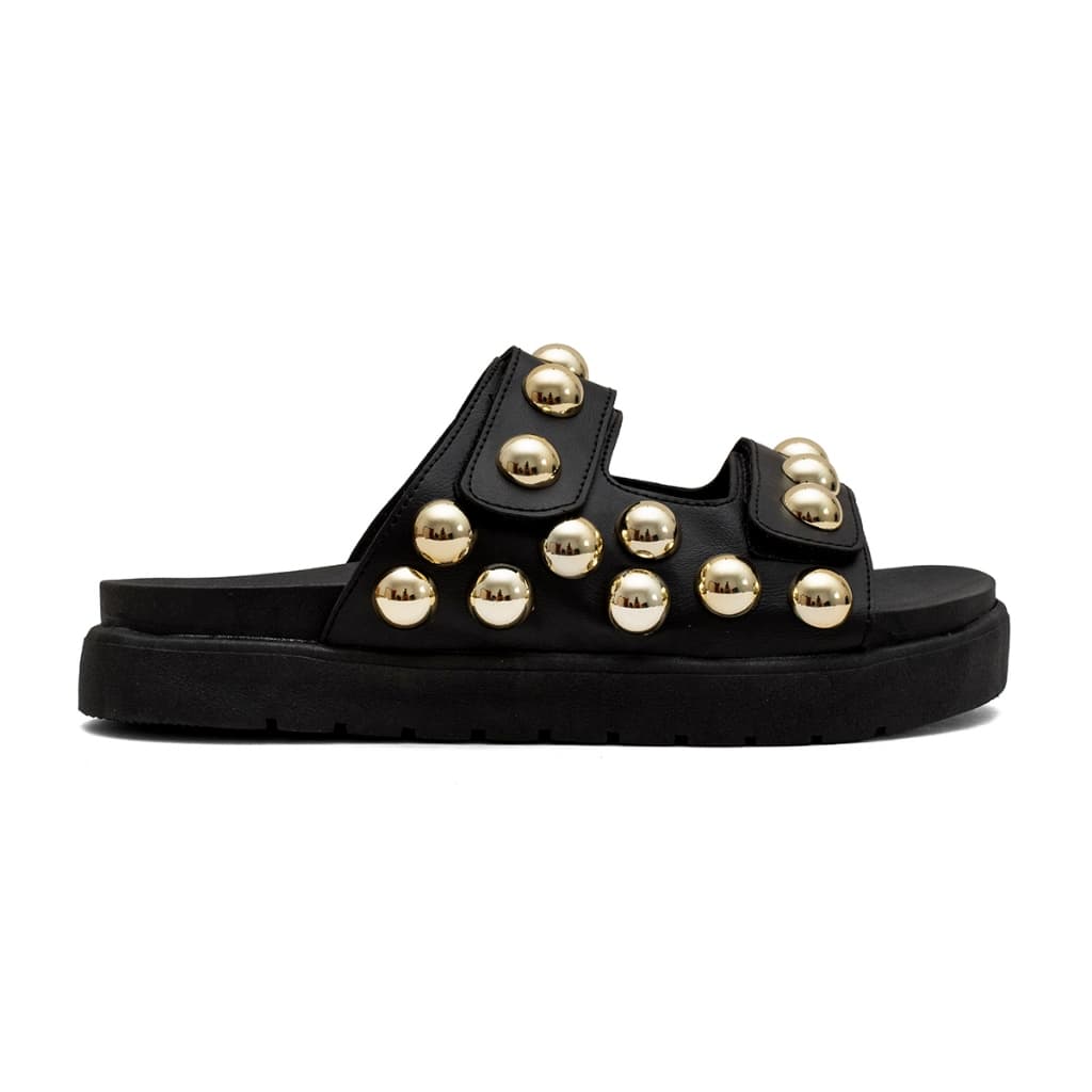 Sandália Papete Birken Feminina Confortável Leve Casual Rasteira Moda Verão Antiderrapante