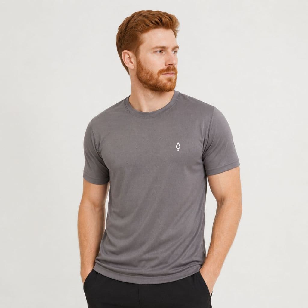 Camiseta Masculina Dry Fit Manga Curta Treino Academia Caminhada Blusa Esporte corrida