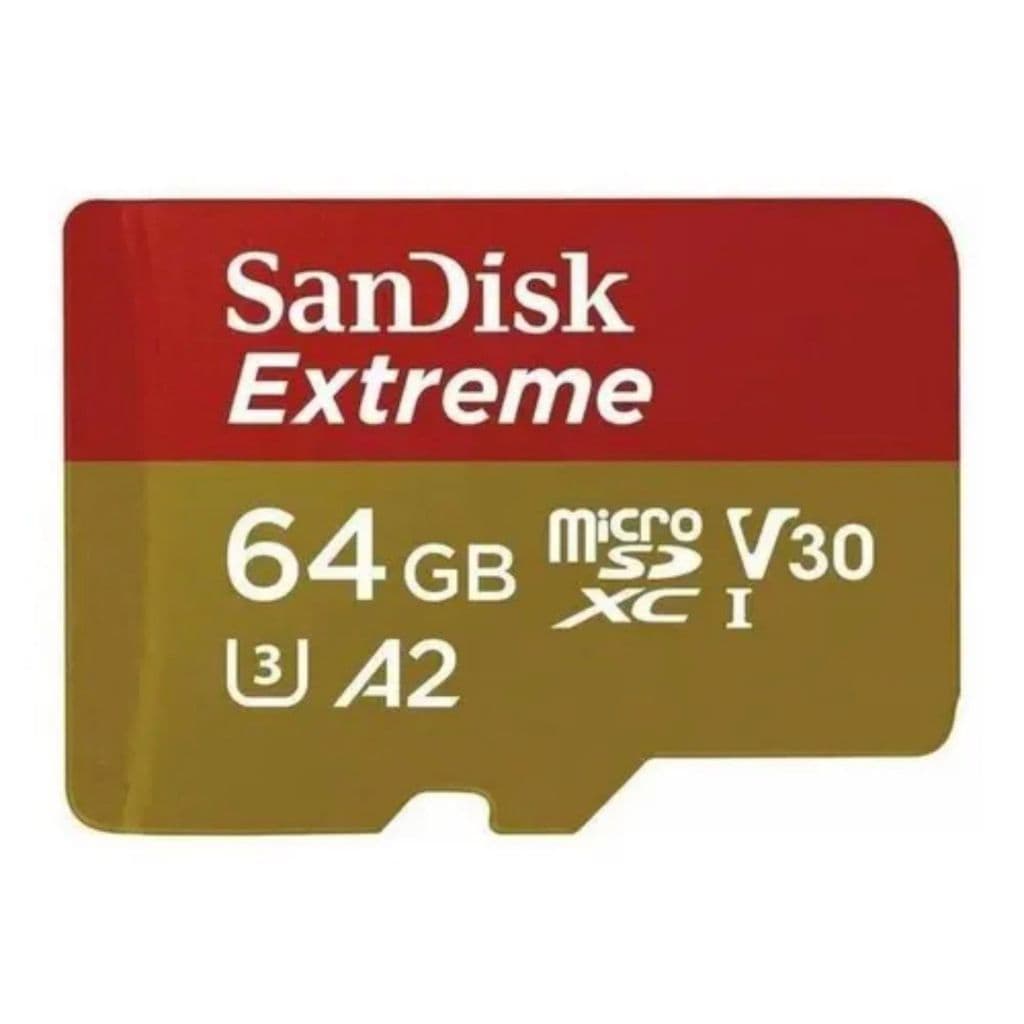 Cartão de Memória Micro SD 64GB Sandisk Extreme SDSQXAH-064G