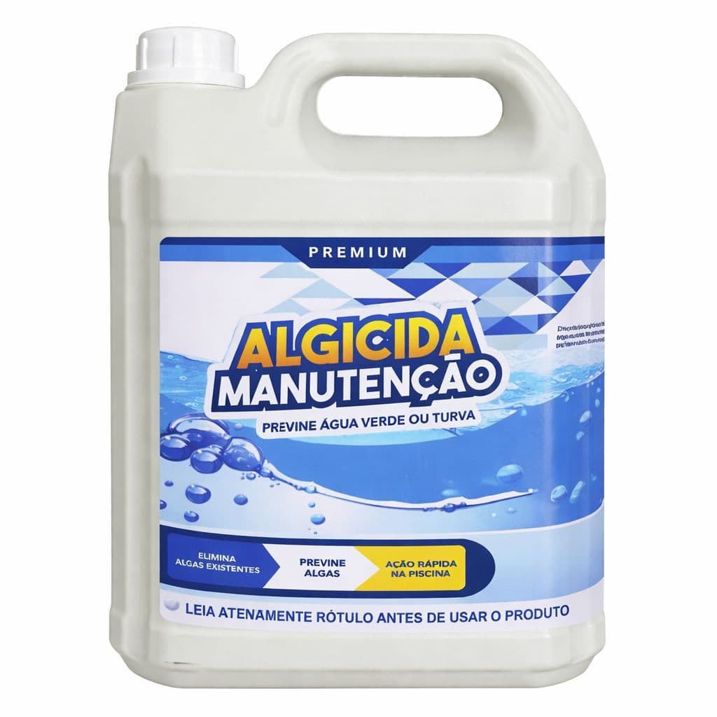 Kit Limpeza De Piscina Verde Um Só Tratamento Manutenção