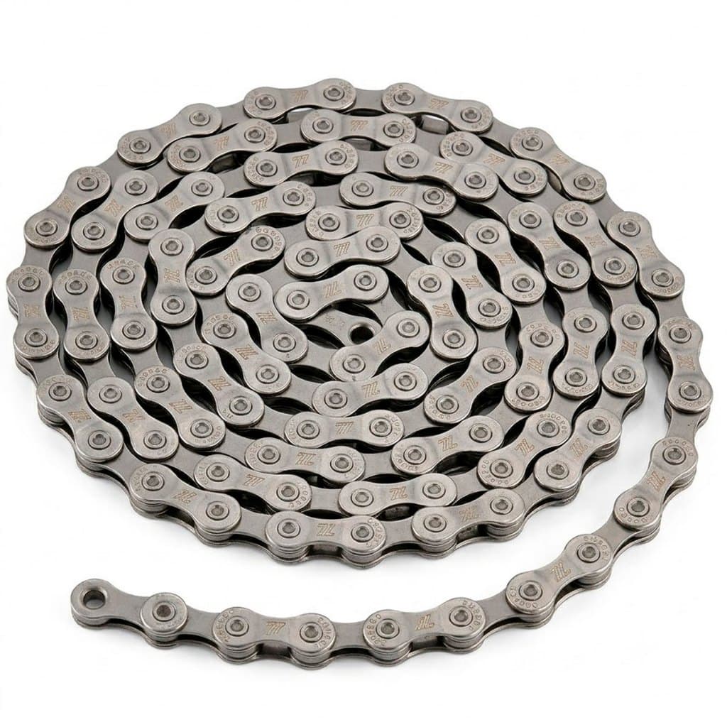 Corrente Para bike Z9 Bike 9v 10v 11v Cinza Fina 116 Elos Missing Link 9s R8