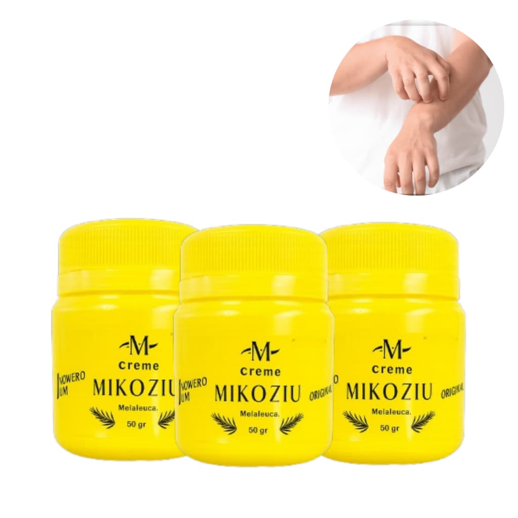 3 Pomadas Micosan Original P/ Micoses, Coceiras, Pano Branco, Manchas em Geral
