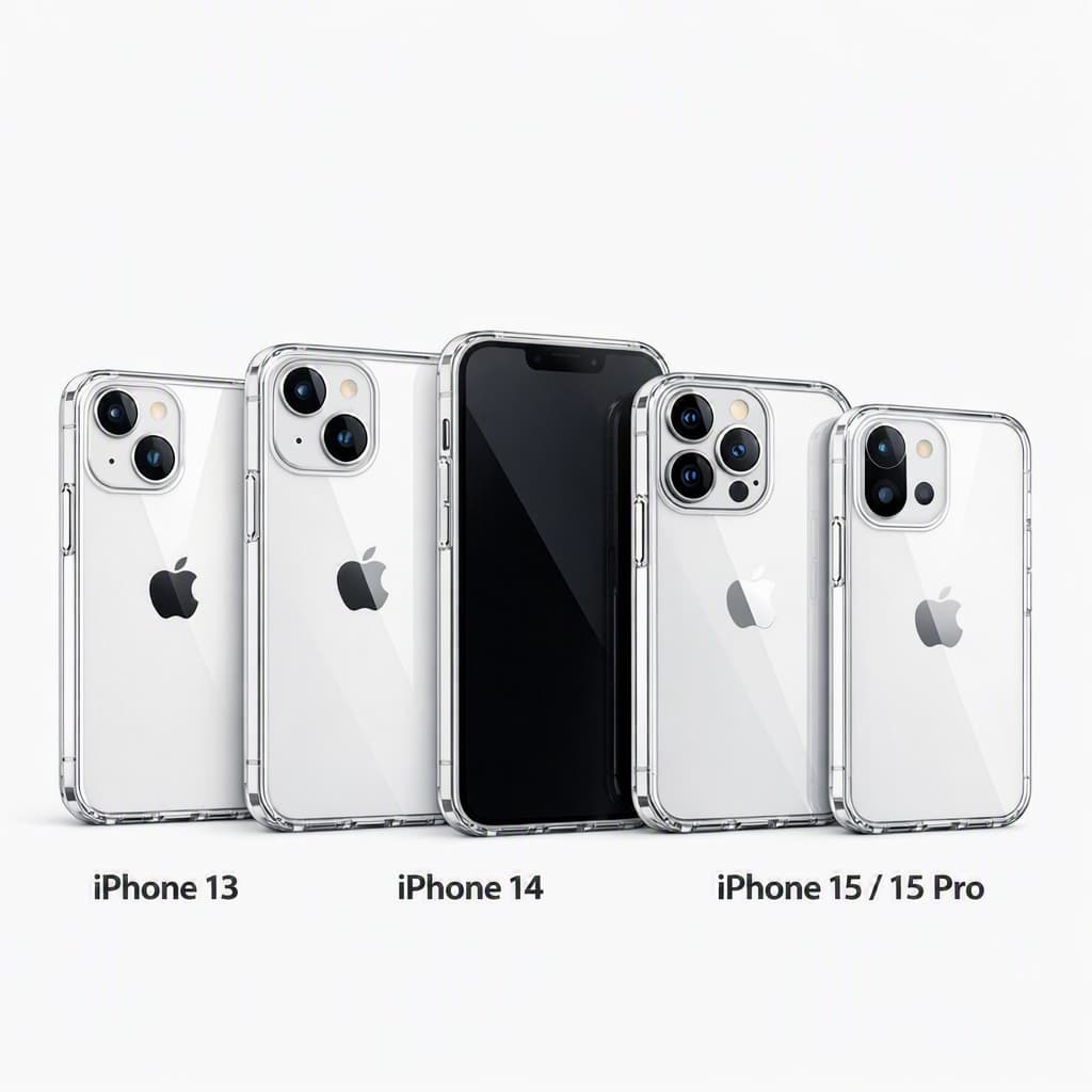 Capa Capinha Iphone Transparente 2 por 19,90