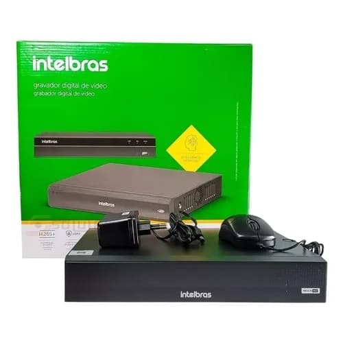 DVR Intelbras MHDX 1208C 8 Canais Full HD CFTV Segurança