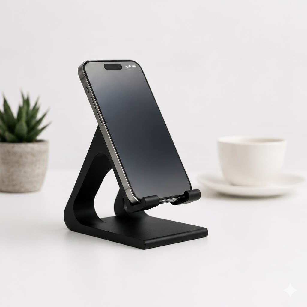 Suporte Celular Para Mesa - Escritório Home Office Design Moderno