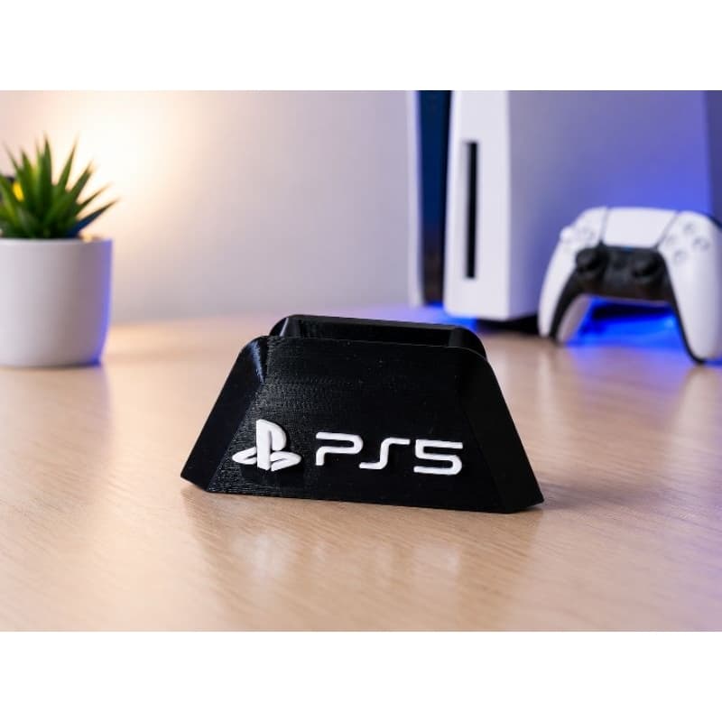 Suporte para Controle PS5 DualSense | Organizador Gamer para Mesa e Setup