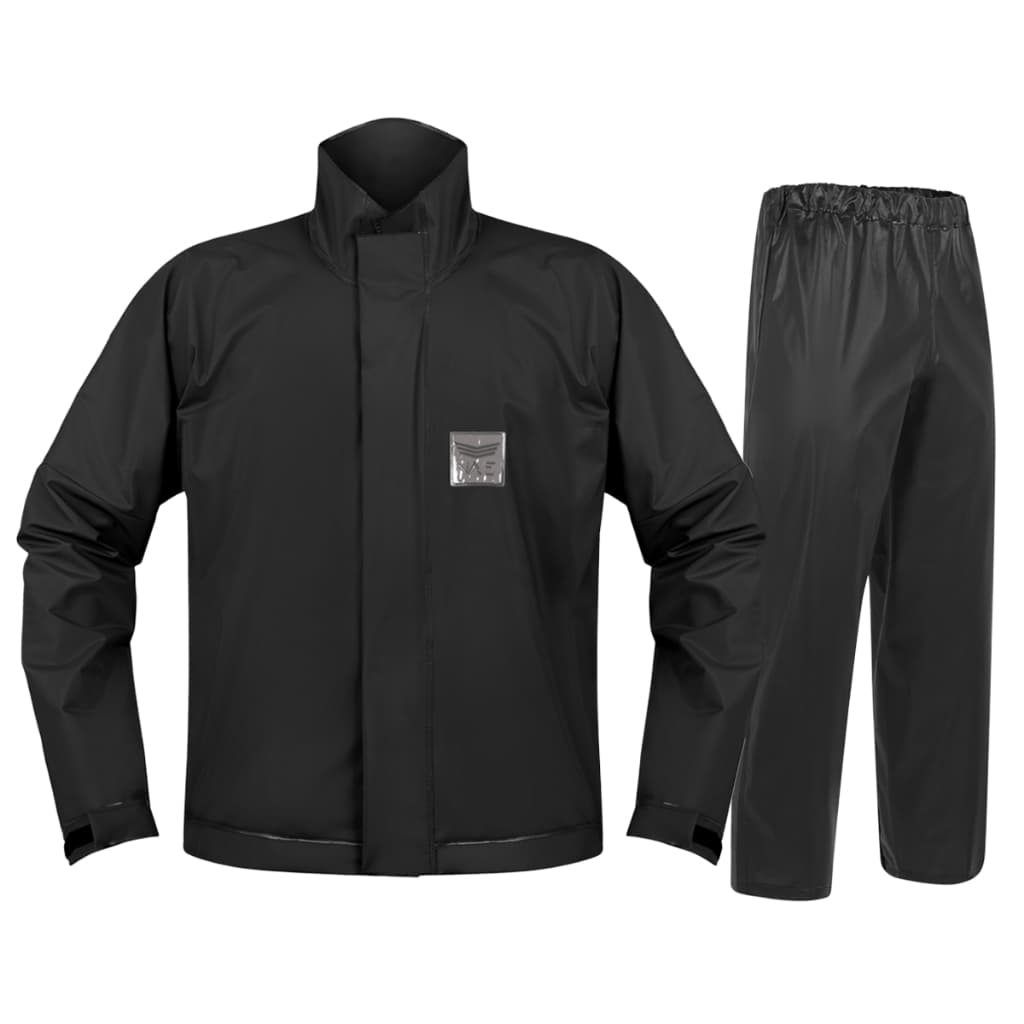 Capa de Chuva Conjunto Completo Pvc Impermeável Para Motoqueiro Nave