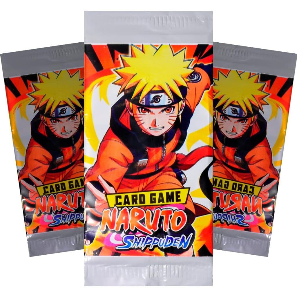 KIT NARUTO VOCE ESCOLHE  200 / 400 / 800 CARDS TOTAL BATER BAFO/TROCAR/PRESENTE