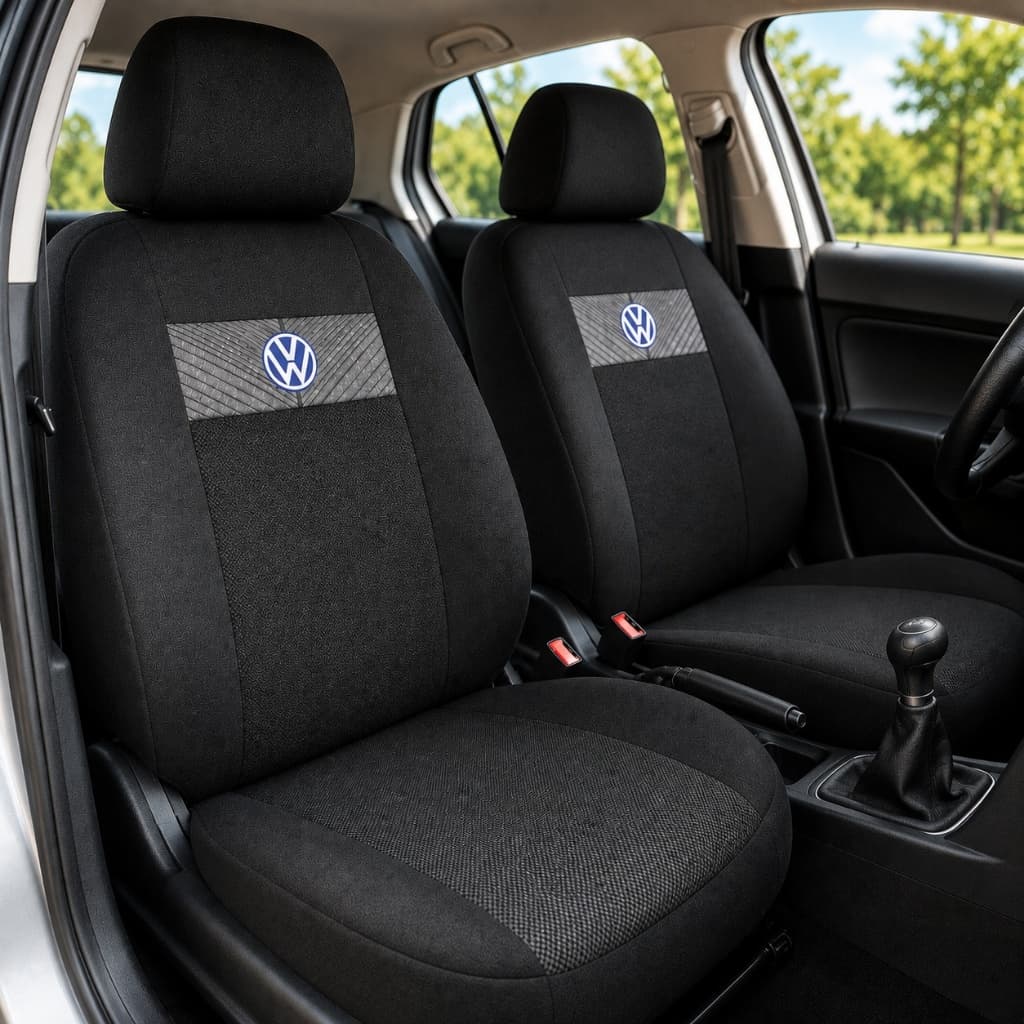 Capa de Banco Tecido Grosso Automotivo Carro Gol Polo Saveiro Fox Voyage VW