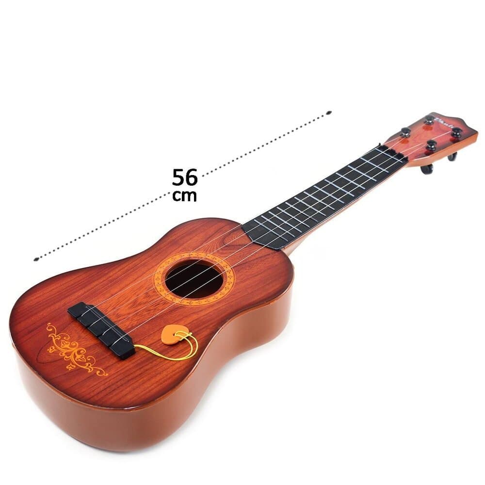 Mini Violão Infantil Acústico Corda Em Aço Ajustável - Ark Toys