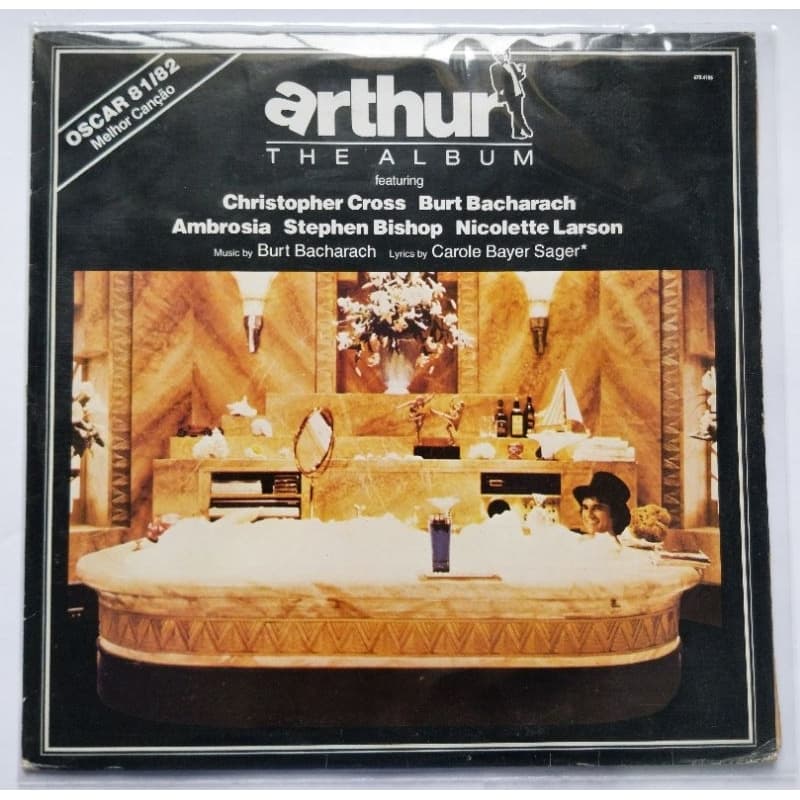 LP Disco de Vinil Arthur O Milionário Sedutor Trilha Sonora do Filme