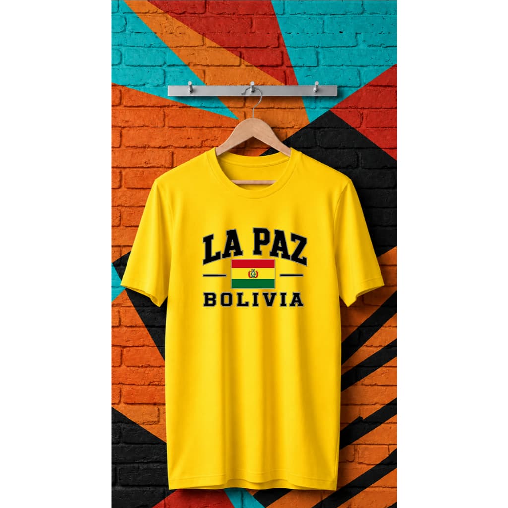 Camisa Camiseta Básica Adequado La Paz Bolivia