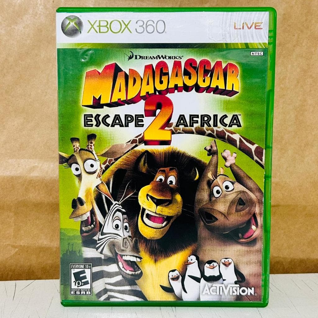 Madagascar Escape África 2 Mídia Física Seminovo Original Xbox 360