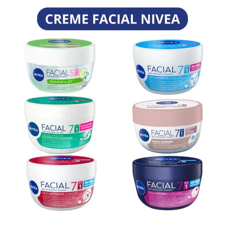 Creme Facial Nivea Hidratante 100gr Validade 2028