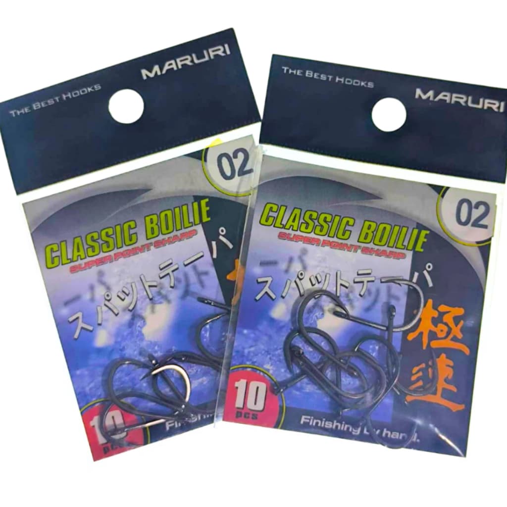 kit 2 cartela de anzol classic boilie chinu super reforçado N2 - 20 PEÇAS