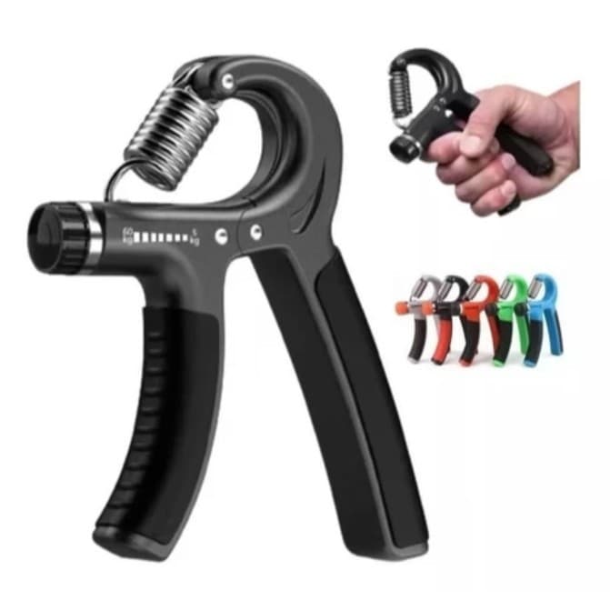 Hand Grip Flexor De Punho Com Mola Ajustável Antebraço Mãos
