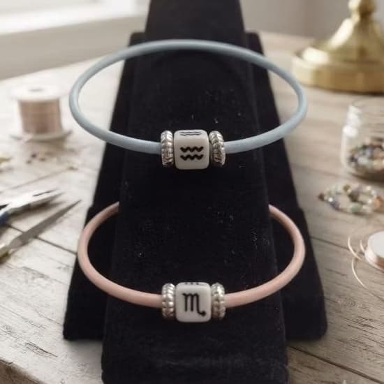 pulseira elástica zodíaco essencial para homem e mulheres