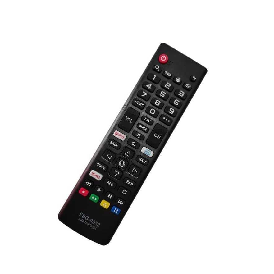 Controle Remoto Para Smart Tv LG Smart Amazon Movies Netflix LE-7260 FBG-9053 Akb75675304