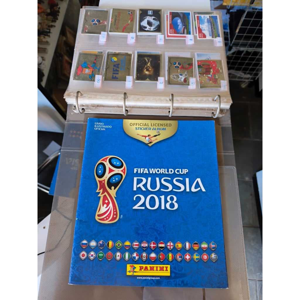 Álbum Copa Do Mundo Rússia 2018 Panini Completo não colado