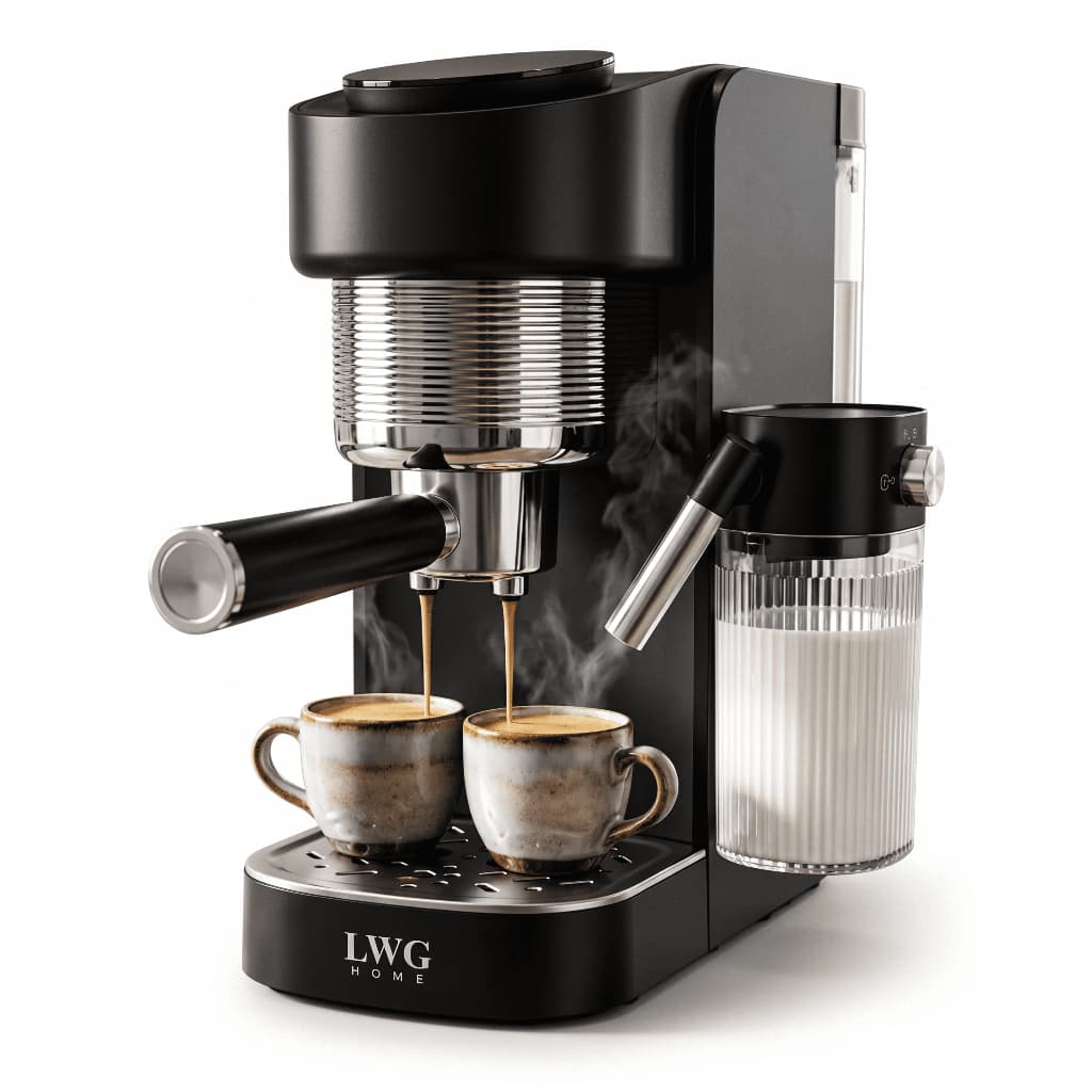 Cafeteira Elétrica 4 Em 1 Italiana 20 Bar 1400w Espumador