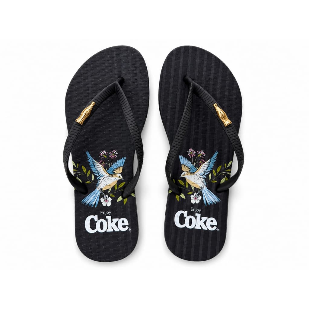 Chinelo Coca Cola Feminino Fly Bloom Cc4926