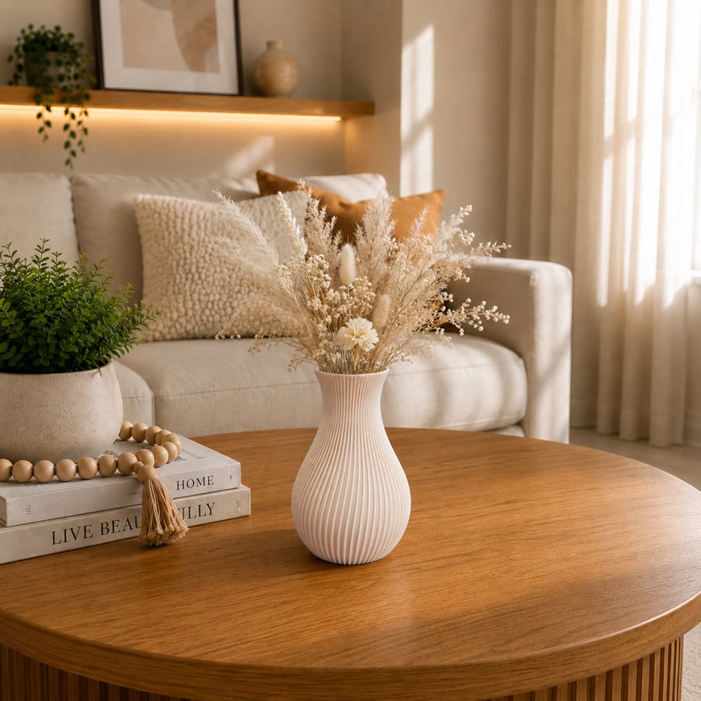 Vaso Japandi Moderno | Decorativo | Elegante | Minimalista | Orgânico