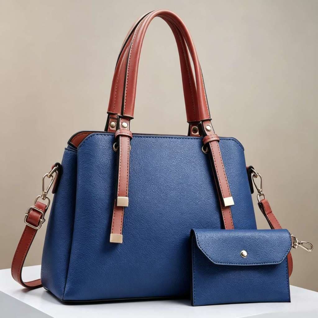 Bolsa feminina prática de grande capacidade Bolsa feminina de mão Moda Bolsa mãe transfronteiriça Bolsa mãe Casual de