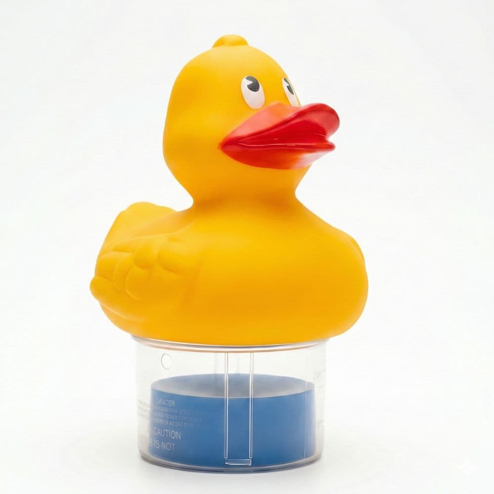 Clorador Dosador Flutuante de Patinho para Piscinas