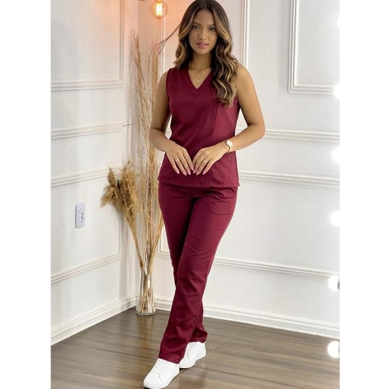 Conjunto Feminino Alfaiataria Cavado Elegante