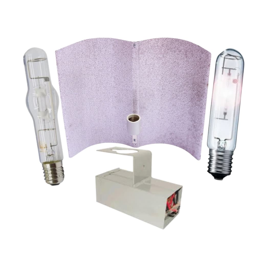 Kit Iluminação Cultivo Indoor HPS HQI Reator 1000w Refletor Estufa Tenda Grow Led - Sistema de Luz para Plantar em Casa