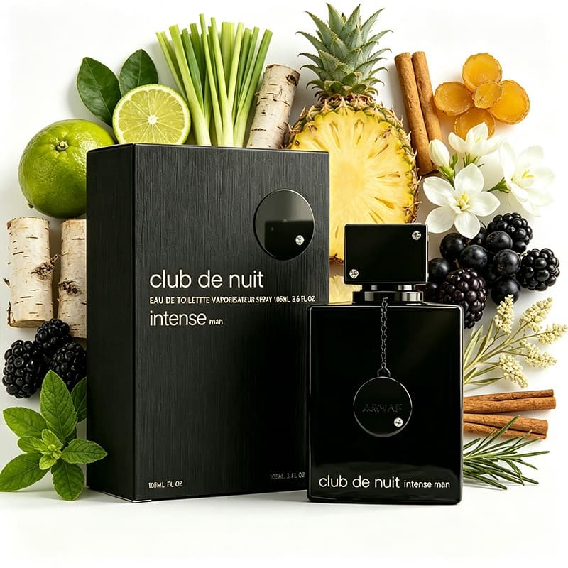 Club De Nuit Intense Masculino 100ML Perfume Fresco de Madeira
