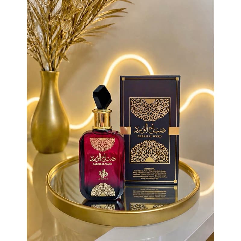 Perfume Feminino Árabe Sabah Al Ward Al Wataniah, 100ml original