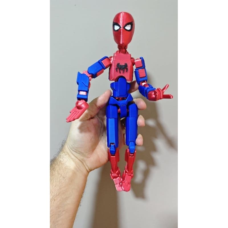 Homem Aranha Articulado Magnético De 28cm Dummy Action Figure Colecionável Brinquedo Boneco Articulado