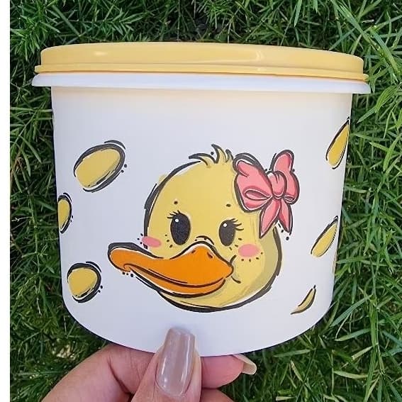 TUPPER CAIXA PATA 1.1L - TUPPERWARE ORIGINAL  - FAZENDINHA ANIMAIS