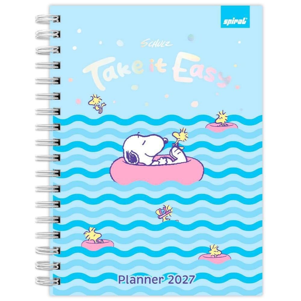 Agenda Planner Colegial 2027, 174x240mm, 80 Folhas, Snoopy