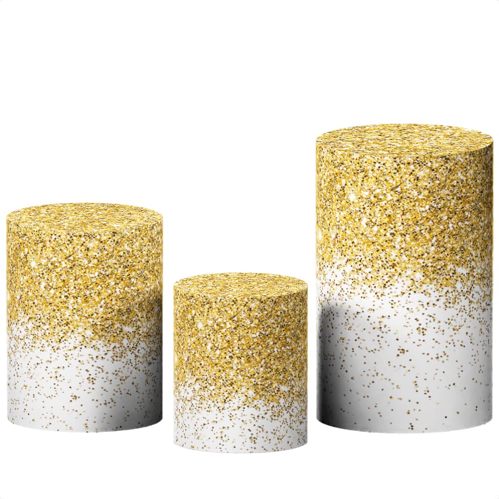 TRIO CAPAS CILINDRO DE FESTA GLITTER