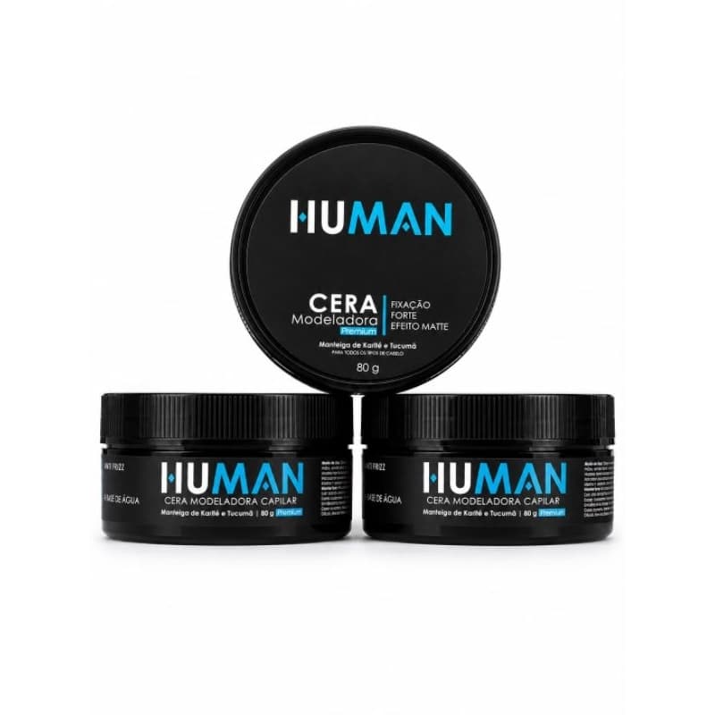 Cera Modeladora Human 80g
