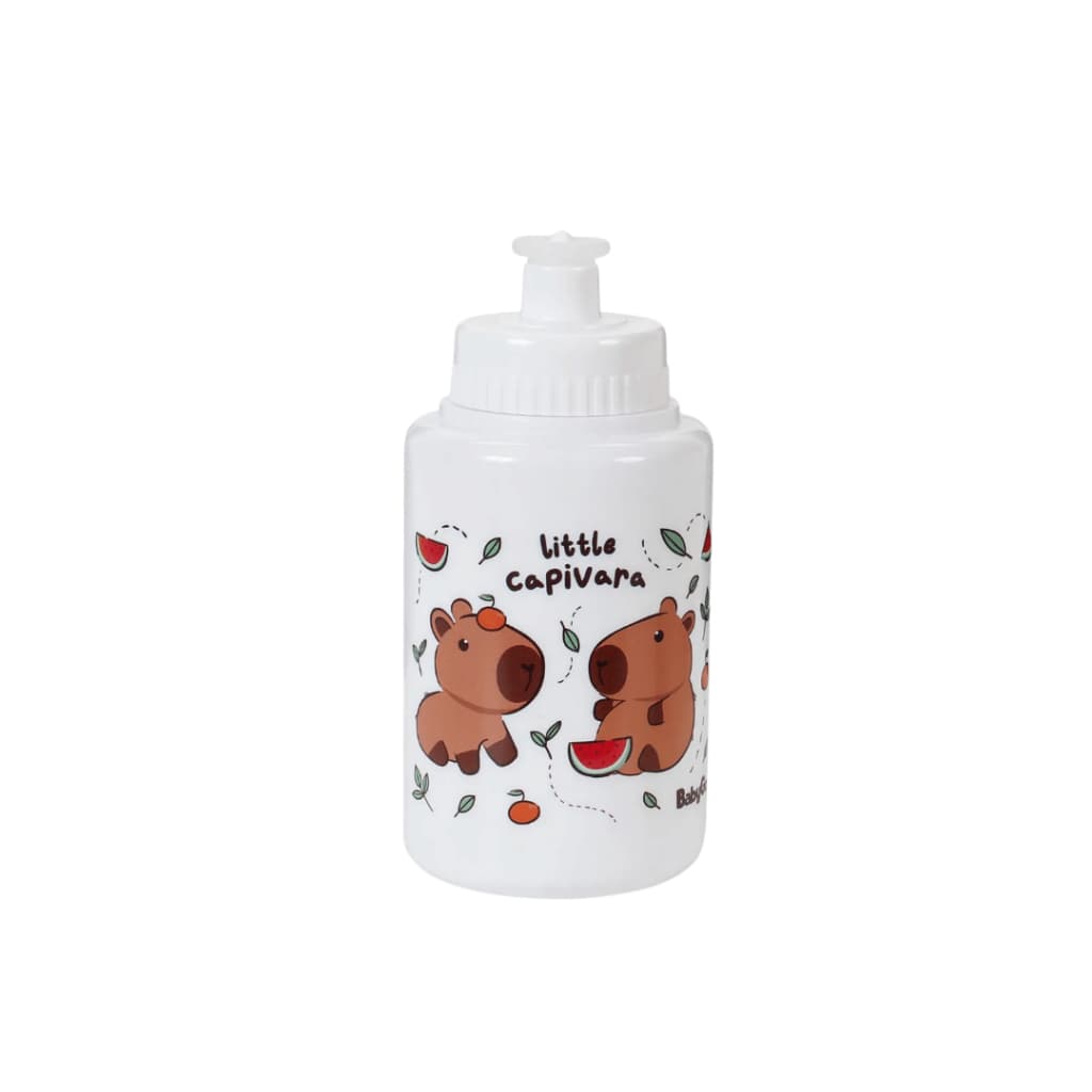 Squeeze Infantil Capivara Dermiwil 340ml BPA Free Escolar Passeio Crianças