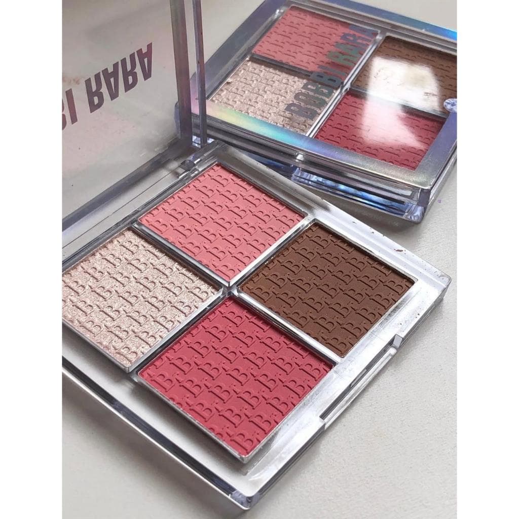 Quarteto Multifuncional Blush, Sombra, Iluminador e Contorno Bobbi Rara