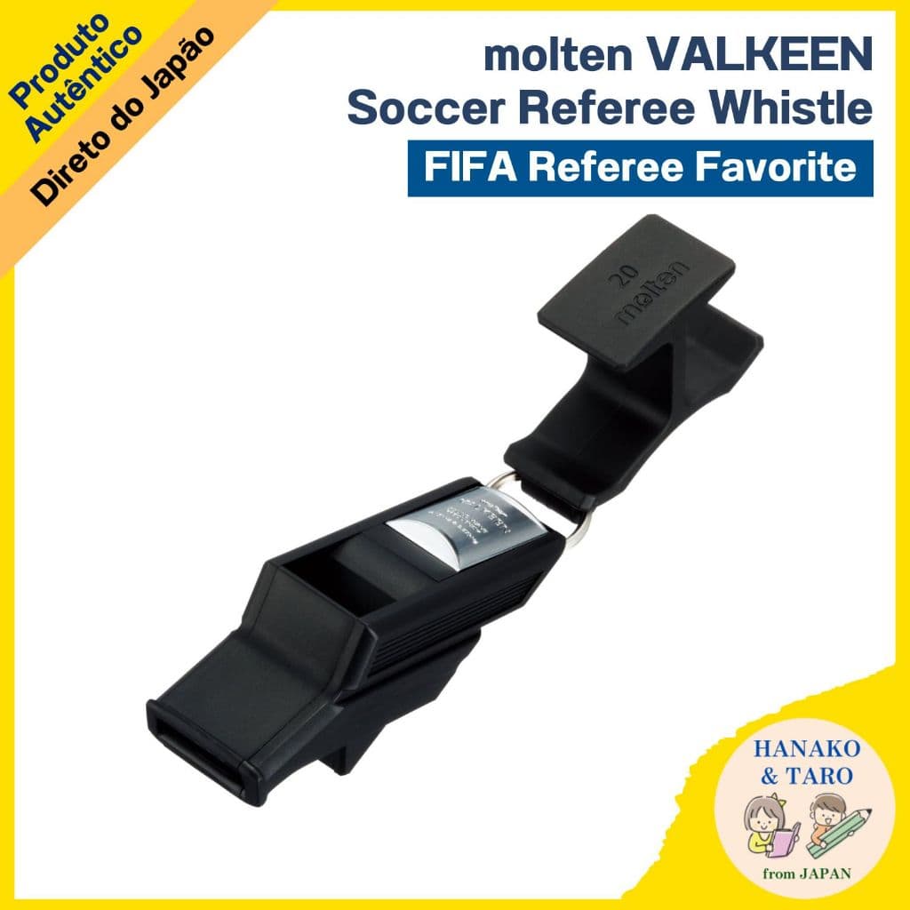 molten VALKEEN Soccer Referee Whistle "Trusted by World Cup Referees"【Direct from Japan】