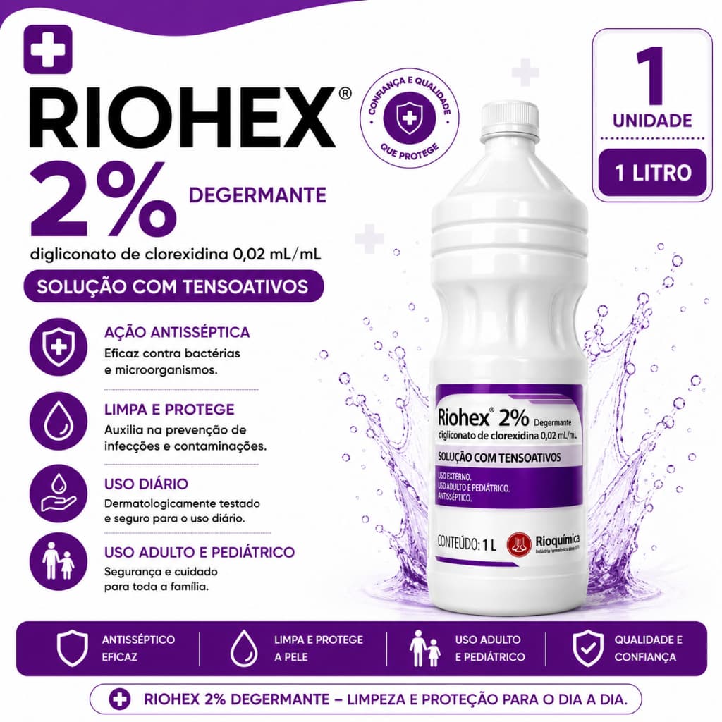 RIOHEX DEGERMANTE 2% 1L – RIOQUÍMICA