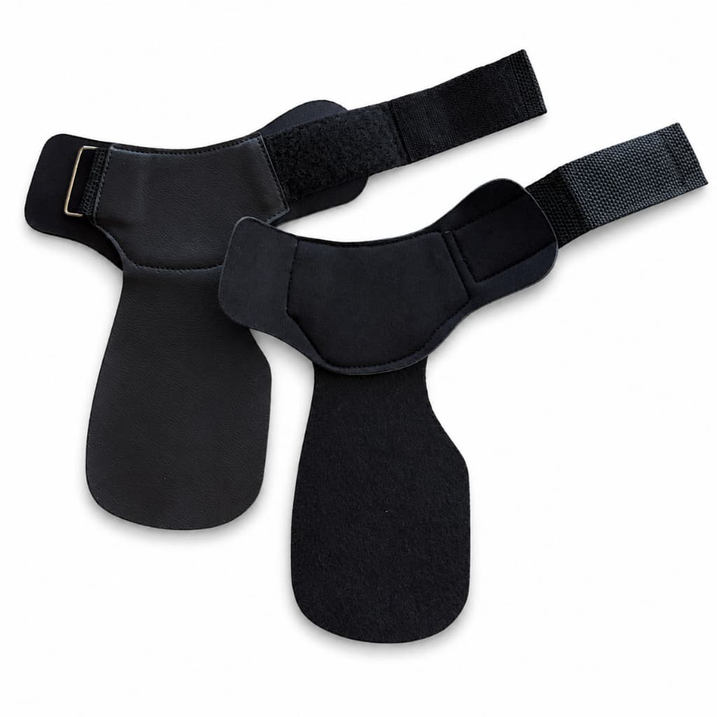 Luva Hand Grip Academia Musculação e Crossfit Antiderrapante com Velcro Protetor Palmar Contra Calos e Bolhas