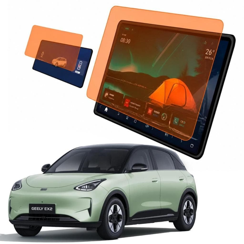 Película Multimídia + Velocímetro Geely Ex2 2025 2026 Max Pro