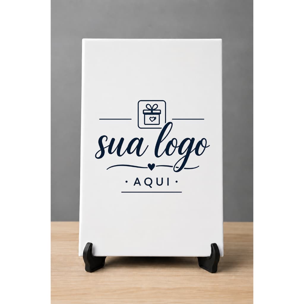 Azulejo Personalizado 20x30cm + suporte, idela para  Presente, Lapides