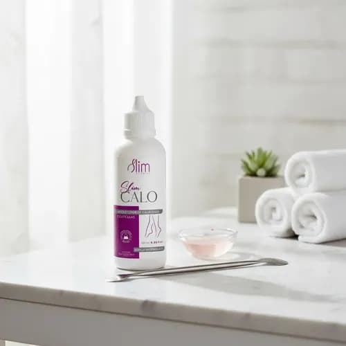 Kit Bisturi Espátula Inox Para Calos + Amolecedor Slim